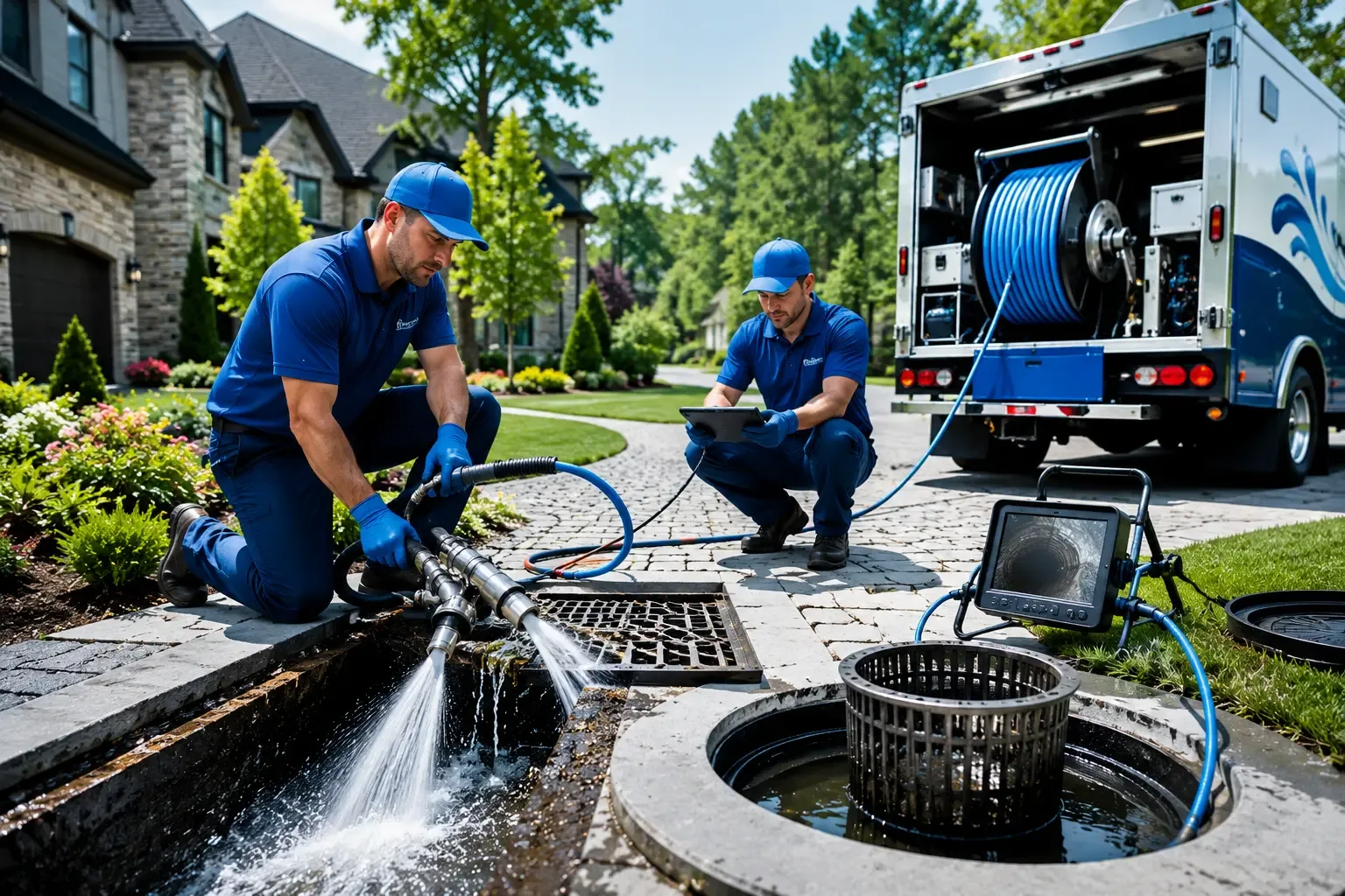 Local outdoor drain cleaning professionals in Big Pool, MD